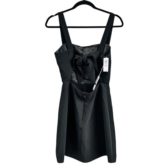 Aritzia Wilfred Aperature Tie-Back Dress Black - Picture 8 of 12
